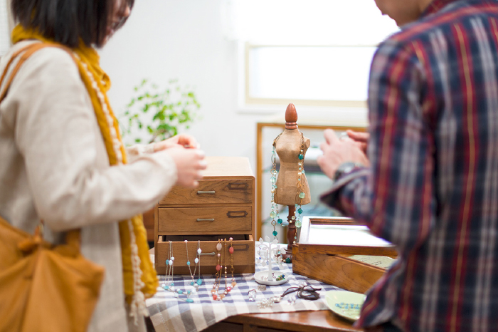 アクセサリー 商品 ディスプレイ