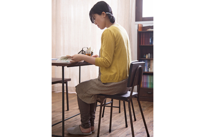 鉄脚家具 ダイニングチェア